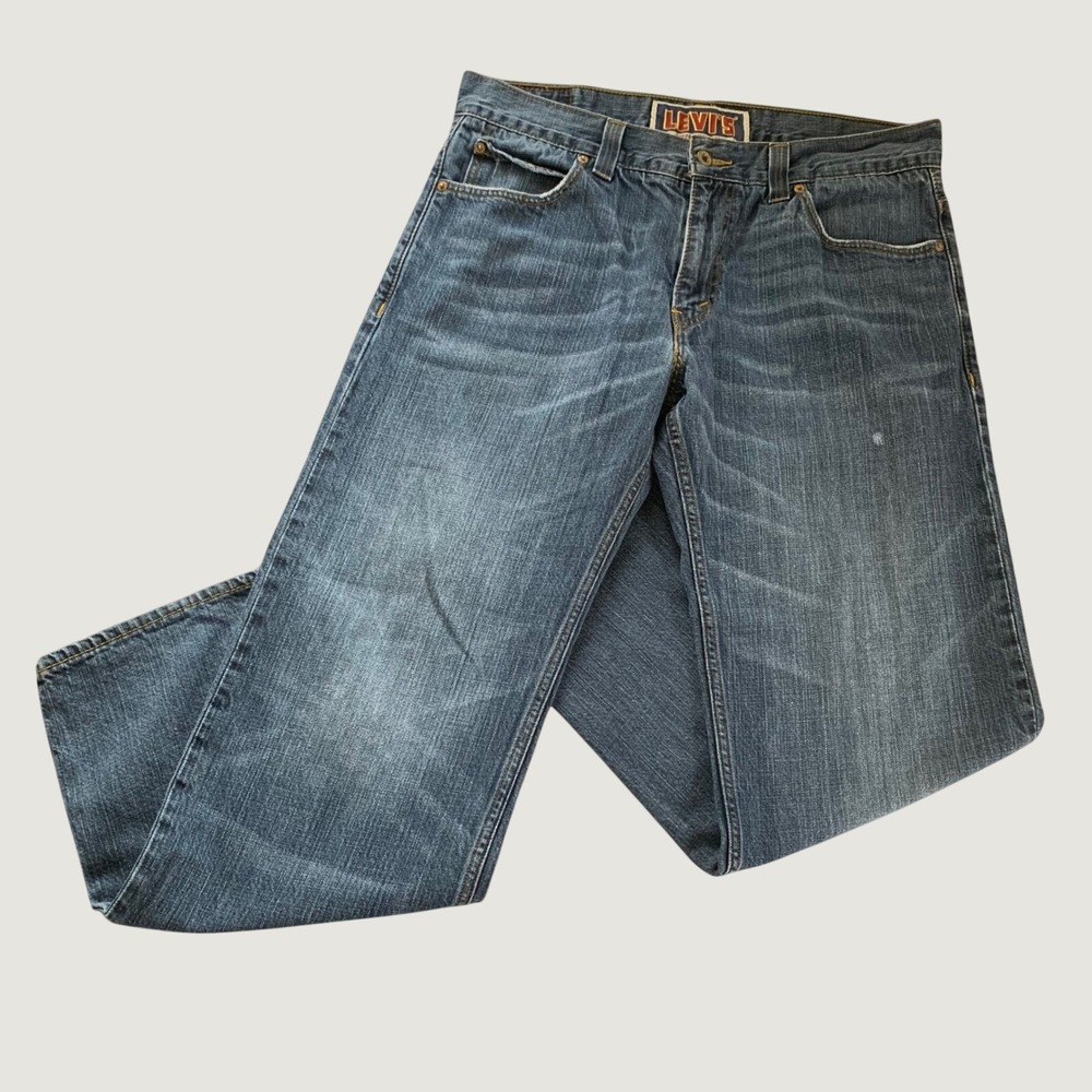 Levi's Low Loose 549 Blue Denim Jeans Men's Size 36 x 32